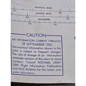 Great Salt Lake ONC 305 Aeronautical Chart 5th Edition 1962
